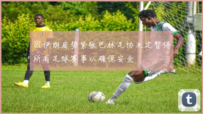 因伊朗局势紧张巴林足协决定暂停所有足球赛事以确保安全